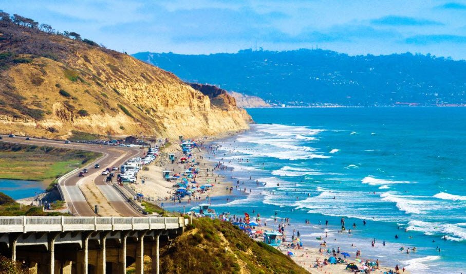 Torrey Pines State Beach, California, USA
